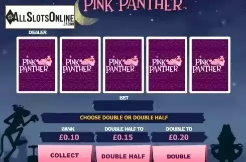 Gamble. Pink Panther from Playtech