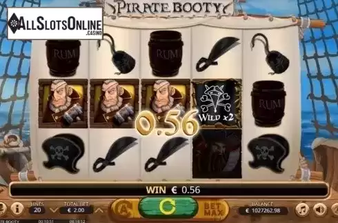 Win Screen 1. Pirate Booty from Booming Games