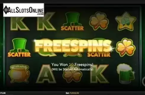 Free Spins Triggered. Pots of Luck from 1X2gaming