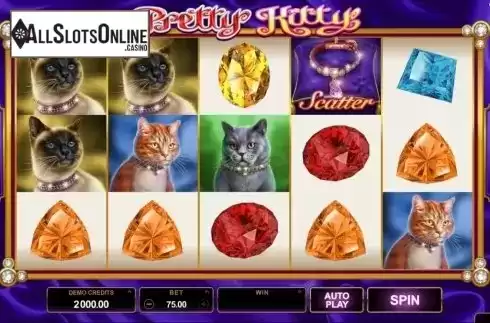 Screen6. Pretty Kitty from Microgaming