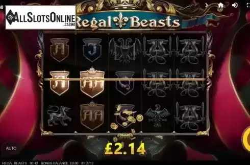 Win Screen 2. Regal Beasts from Red Tiger