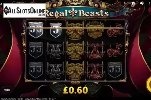 Win Screen 1. Regal Beasts from Red Tiger