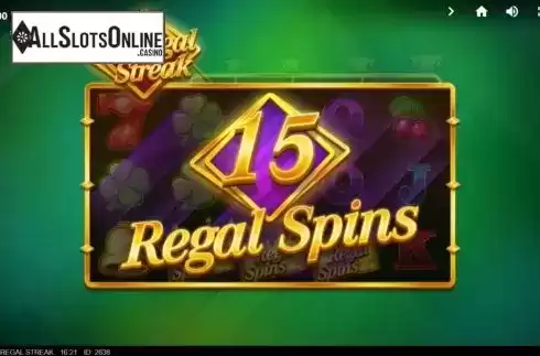 Free Spins 2. Regal Streak from Red Tiger