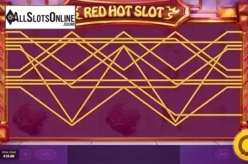 Win screen 2. Red Hot Slot from Red Tiger