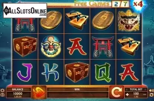 Free Spins. Red Temple 2 from FUGA Gaming