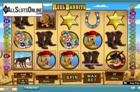 Screen 2. Reel Bandits from NeoGames
