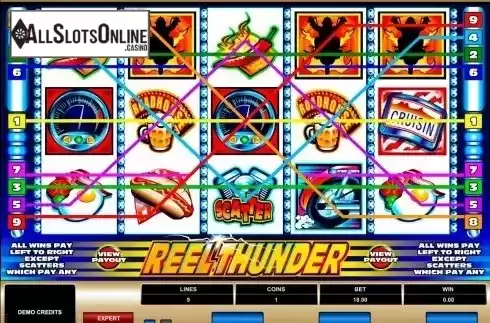 Screen4. Reel Thunder from Microgaming