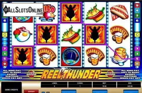 Screen7. Reel Thunder from Microgaming