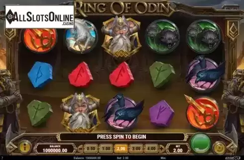 Reel Screen. Ring of Odin from Play'n Go