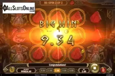 Win Screen 3. Ring of Odin from Play'n Go