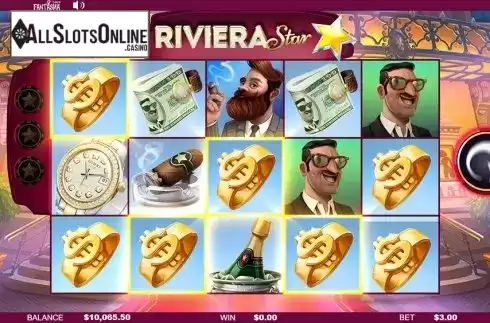 Reel Screen. Riviera Star from Fantasma Games