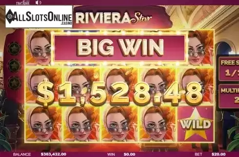 Big Win. Riviera Star from Fantasma Games