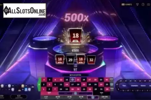 Game Screen 2. Roulette MAX from NetEnt