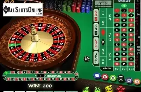 Win Screen. Roulette (IGT) from IGT