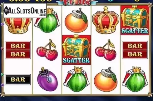 Reel Screen. Royal Fruits from Octavian Gaming