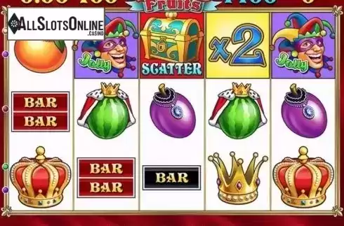 Reel Screen. Royal Fruits from Octavian Gaming