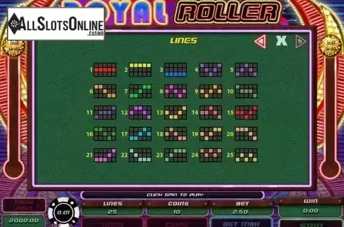 Screen5. Royal Roller from Microgaming