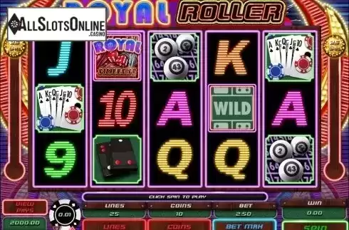 Screen6. Royal Roller from Microgaming