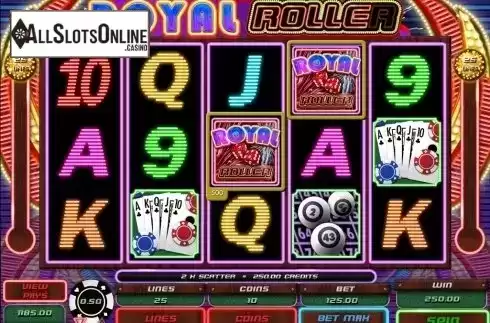Screen9. Royal Roller from Microgaming