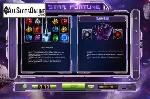 Screen4. Star Fortune from BF games