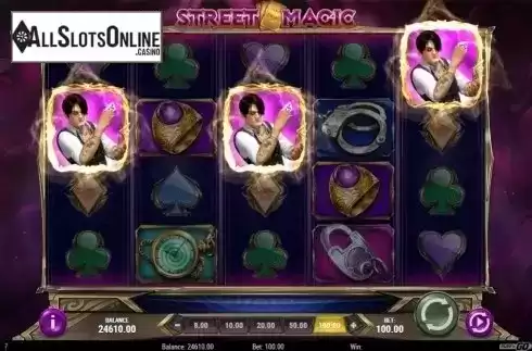 Win Screen 2. Street Magic from Play'n Go