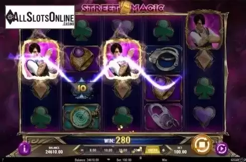 Win Screen 3. Street Magic from Play'n Go