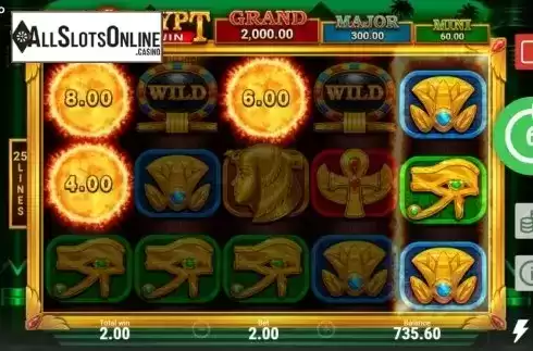 Free Spins 2. Sun of Egypt from Booongo