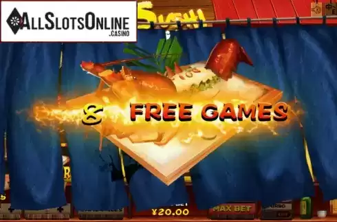 Free Spins Triggered. Sushi Nights from XIN Gaming