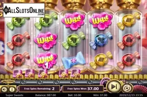 Free Spins 2. Super Sweets from Betsoft