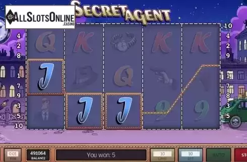 Win screen 2. Secret Agent (Concept Gaming) from Concept Gaming