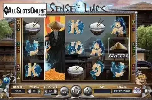 Expanding wild screen. Sensei's Luck from ReelNRG