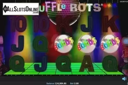 Free Spins Triggered. Shuffle Bots from Realistic