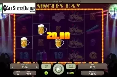 Win Screen 2. Singles Day (Booongo) from Booongo