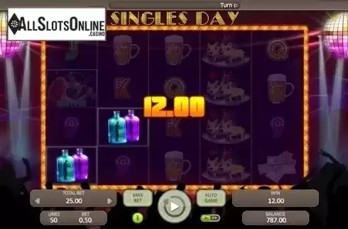 Win Screen . Singles Day (Booongo) from Booongo