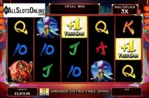 Screen 5. Six Acrobats from Microgaming