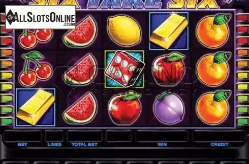 Screen2. Six Take Six from Casino Technology