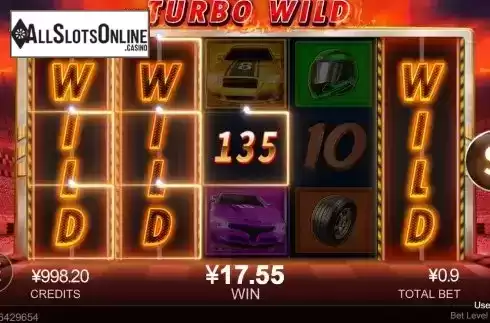 Turbo Wild Feature Win Screen 2