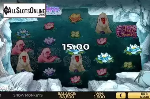 Game workflow 4. Snow Monkeys from High 5 Games