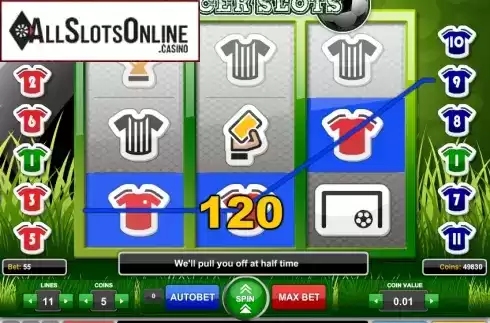 Screen4. Soccer Slots from 1X2gaming
