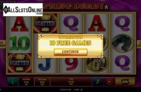 Free Spins 1. Spring Derby from Givme Games