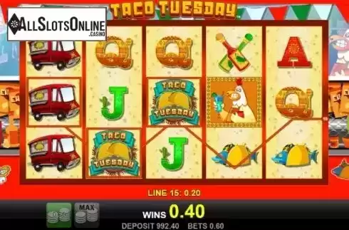 Win Screen 2. Taco Tuesday from Merkur