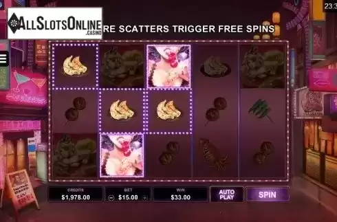 Scatter. Tasty Street from Microgaming