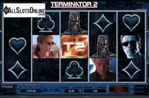 Screen8. Terminator 2 from Microgaming
