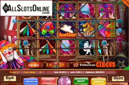Screen3. The Circus (9) from Portomaso Gaming