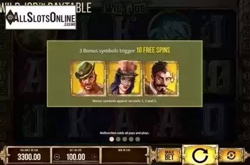 Free Spins. The Wild Job from SYNOT