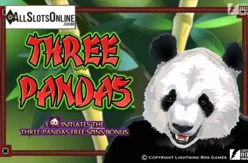 Screen2. Three Pandas from Lightning Box