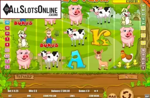 Screen2. Tobias Farm  from Portomaso Gaming