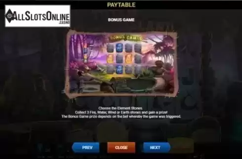 Paytable 4. Totem Island from Evoplay Entertainment