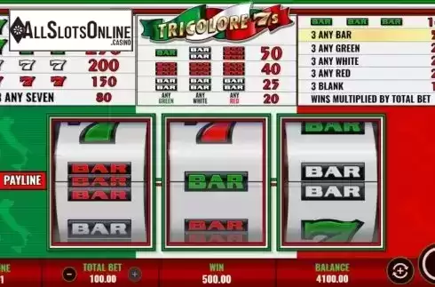 Win Screen 1. Tricolore 7s from IGT
