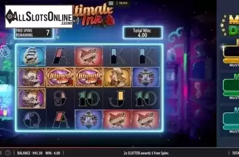 Free Spins 2. Ultimate Ink from Red7